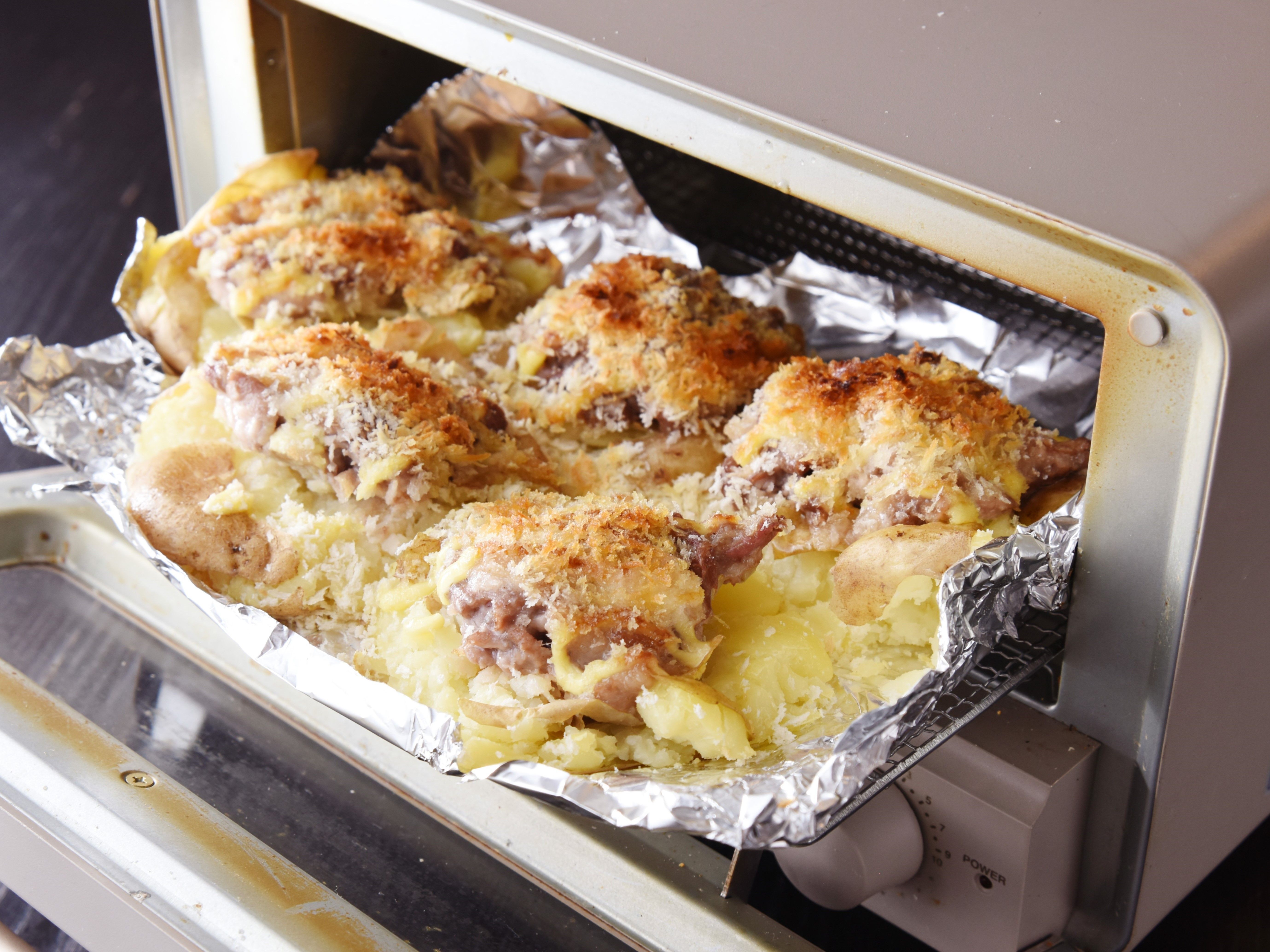 世界一簡単なコロッケ】じゃがいもは丸めません！肉は炒めません