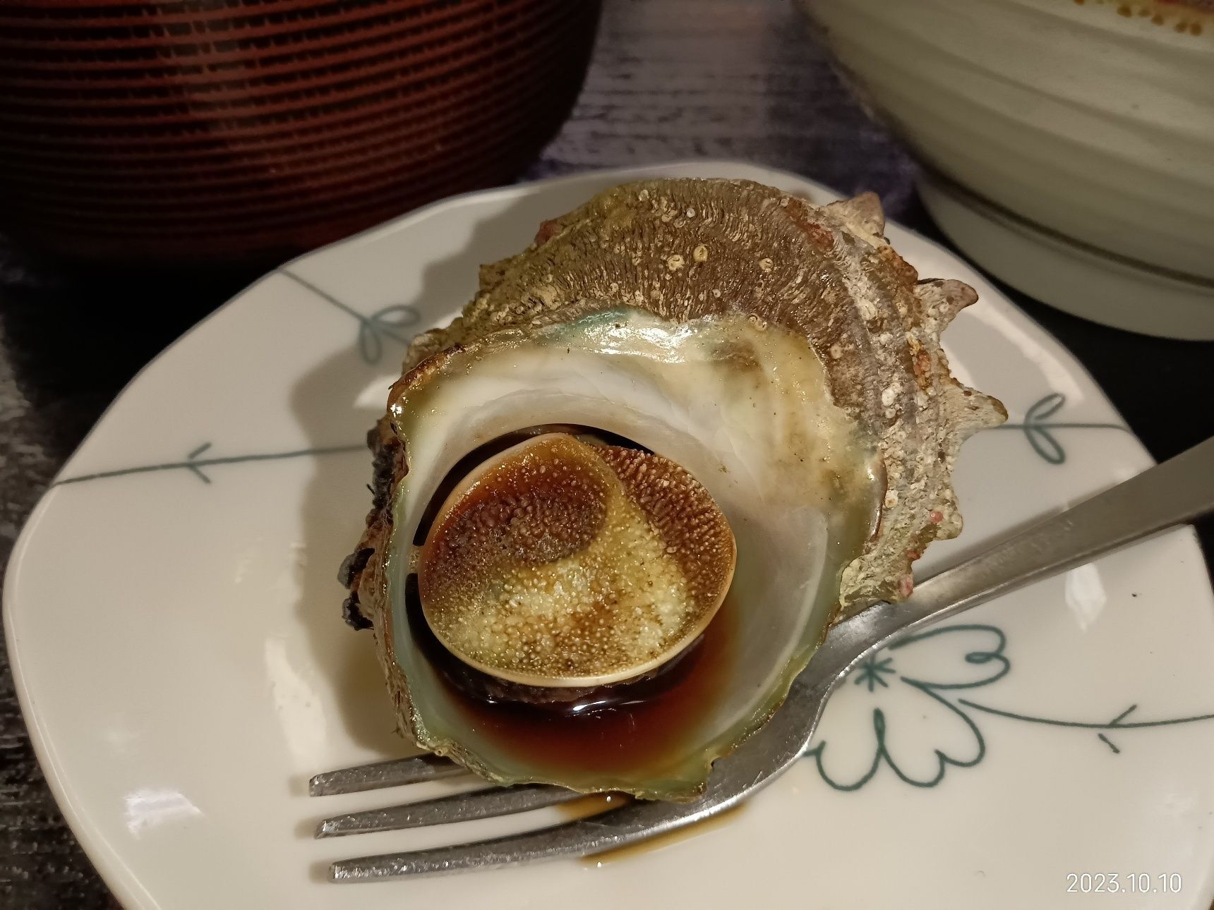 栄螺つぼ焼き