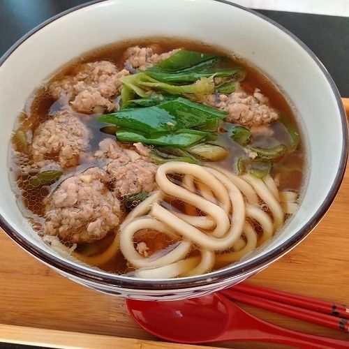 肉そぼろうどん