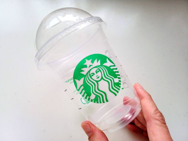 スタバのドーム型カップ、捨てないで~!ママたちを悩ませる地味に面倒な洗い物のときに使うと超便利♡