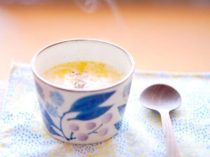 【コンテスト第1位のスープレシピ】胃腸をレスキュー!レンチン10分時短レシピ♡大根おろしとみそが好相性