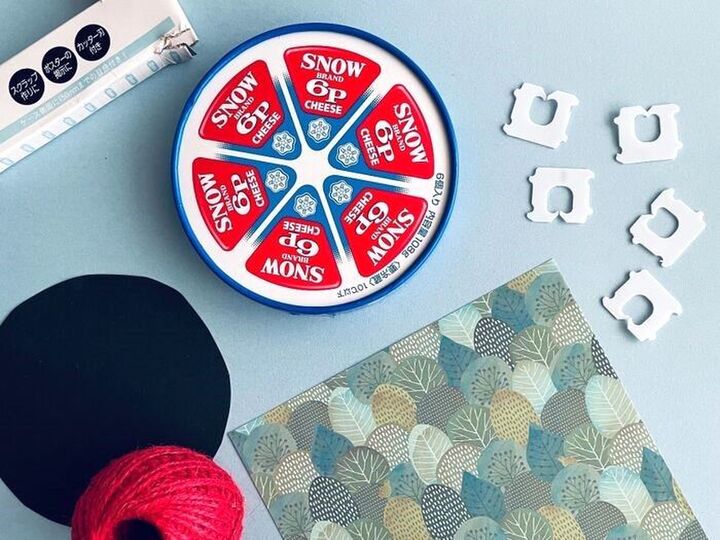 〈6Pチーズ〉の空箱をアレンジ!?【クリスマス工作アイデア】金賞の素敵オーナメント、ぜひ作ってみて♡