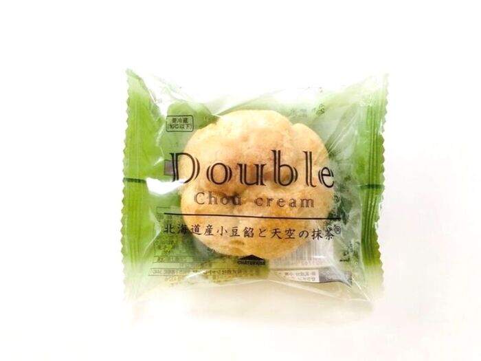 【第二位】北海道産小豆餡と天空の抹茶ダブルシュー／129円