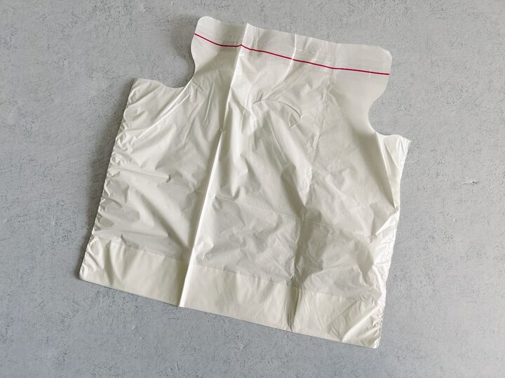 【スリコ】ズボラ民が拍手喝采!割高だけどリピ買いしたくなる、変な形のビニール袋