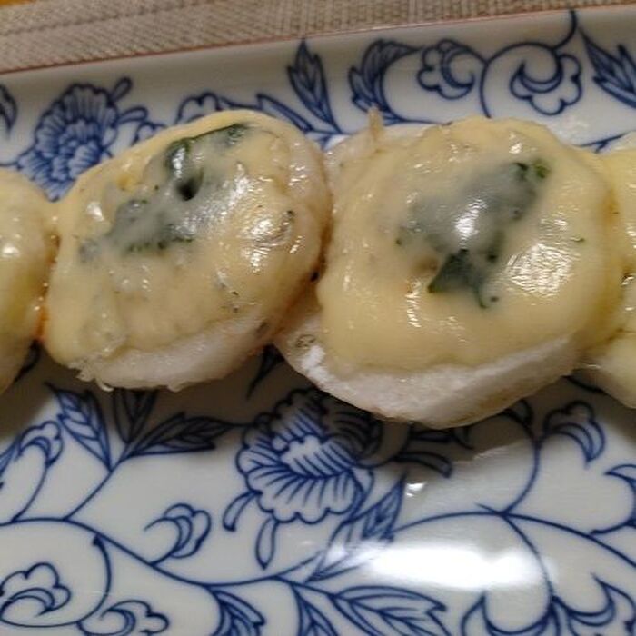 長芋・チーズ・チリメン・パセリでアツアツ、ホクホク料理！