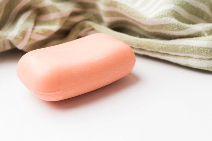 固形石けん派ですが「石けん置き」は使いません。わが家はこれでプチストレスから解放!