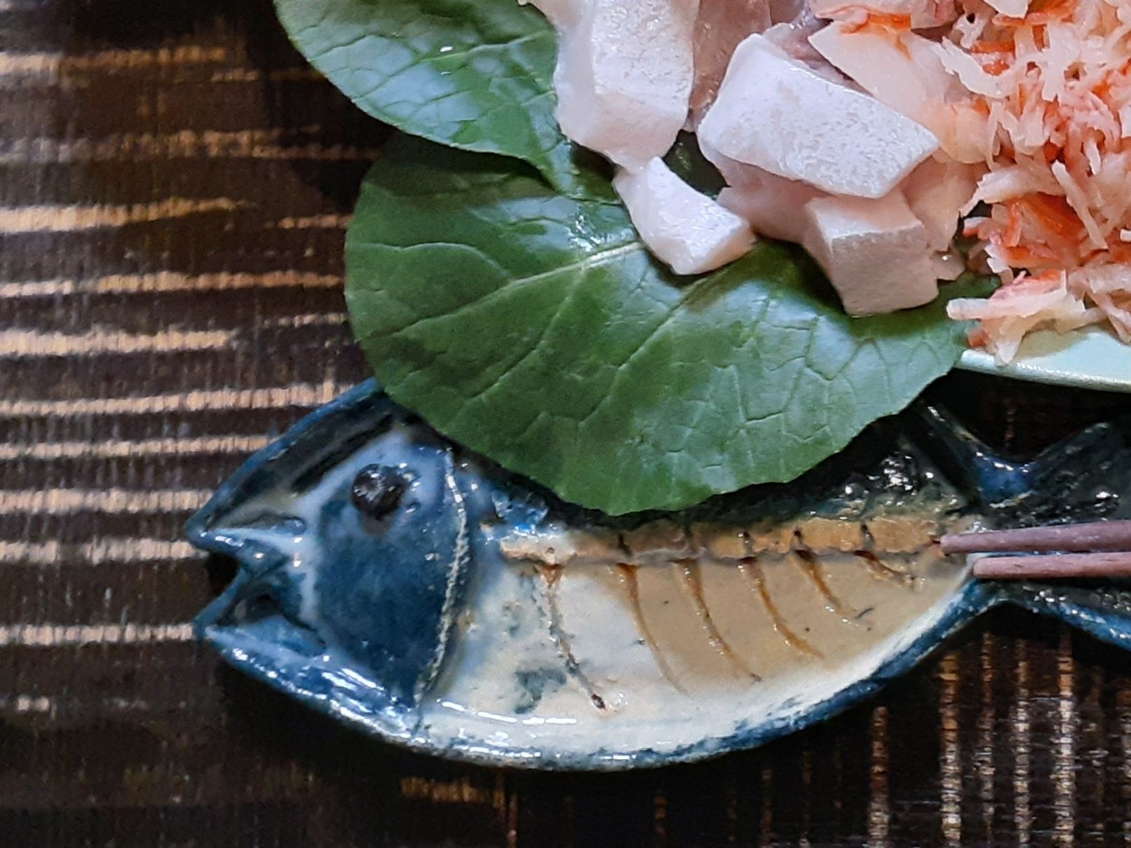 手巻き寿司の具！海鮮手巻き寿司も美味しいけど…甘い卵焼きとカニカマとコレの組み合わせも美味しい！