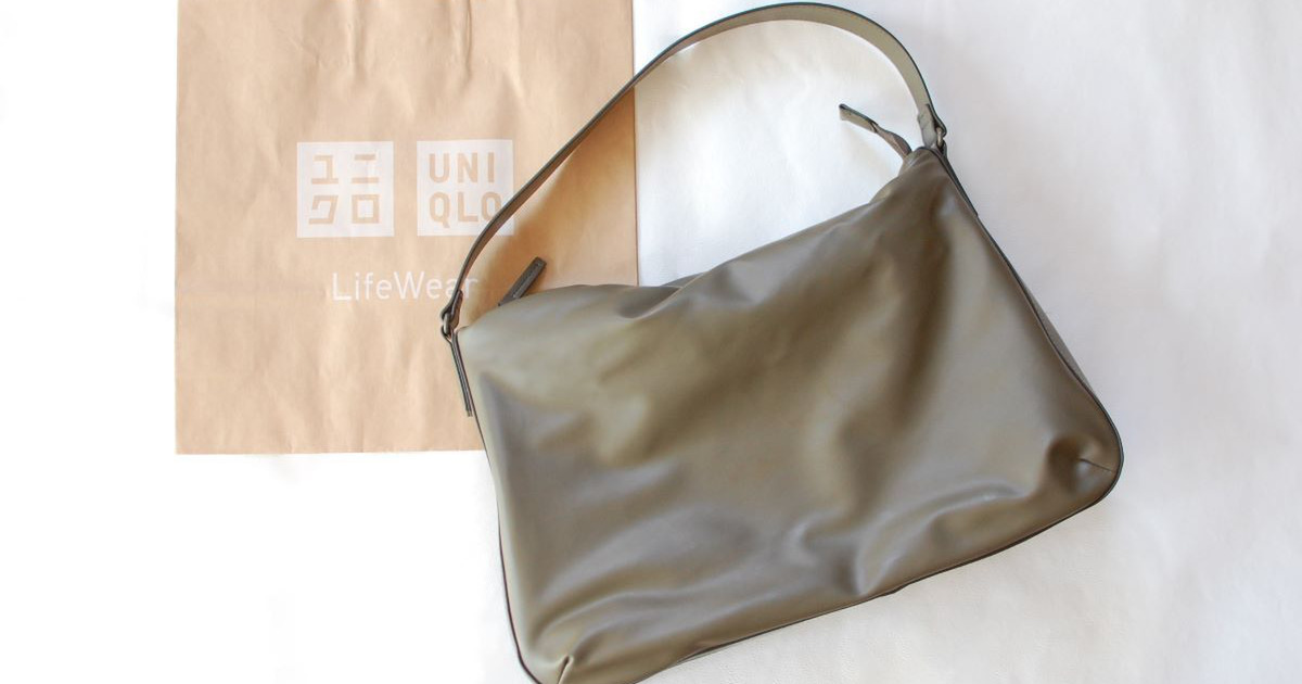 ユニクロ】話題の〈UNIQLO : C〉より新作バッグ登場！ PCも入る大容量 