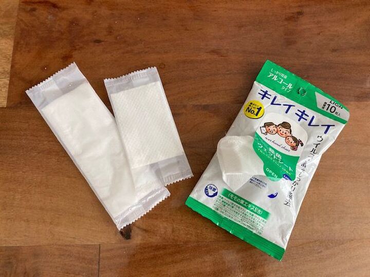 乾いてしまったウェットティッシュやおしぼり、まだ捨てないで!使い切る便利な活用術