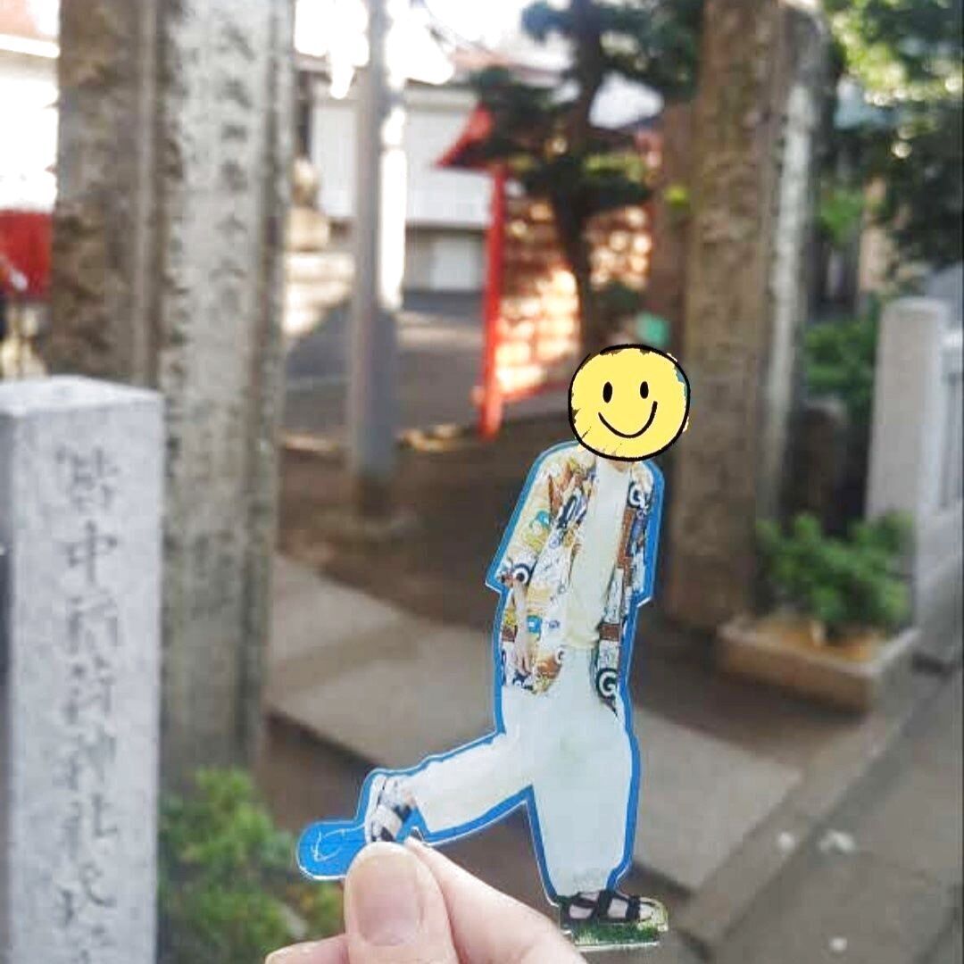 当たる！とご利益がある神社にも行きました