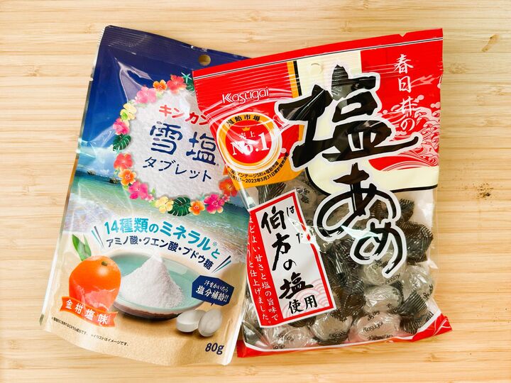 塩飴や塩分チャージタブレット、余ってない?メーカー公式などの簡単アレンジで、おいしく消費できる方法がありましたヨ~♪
