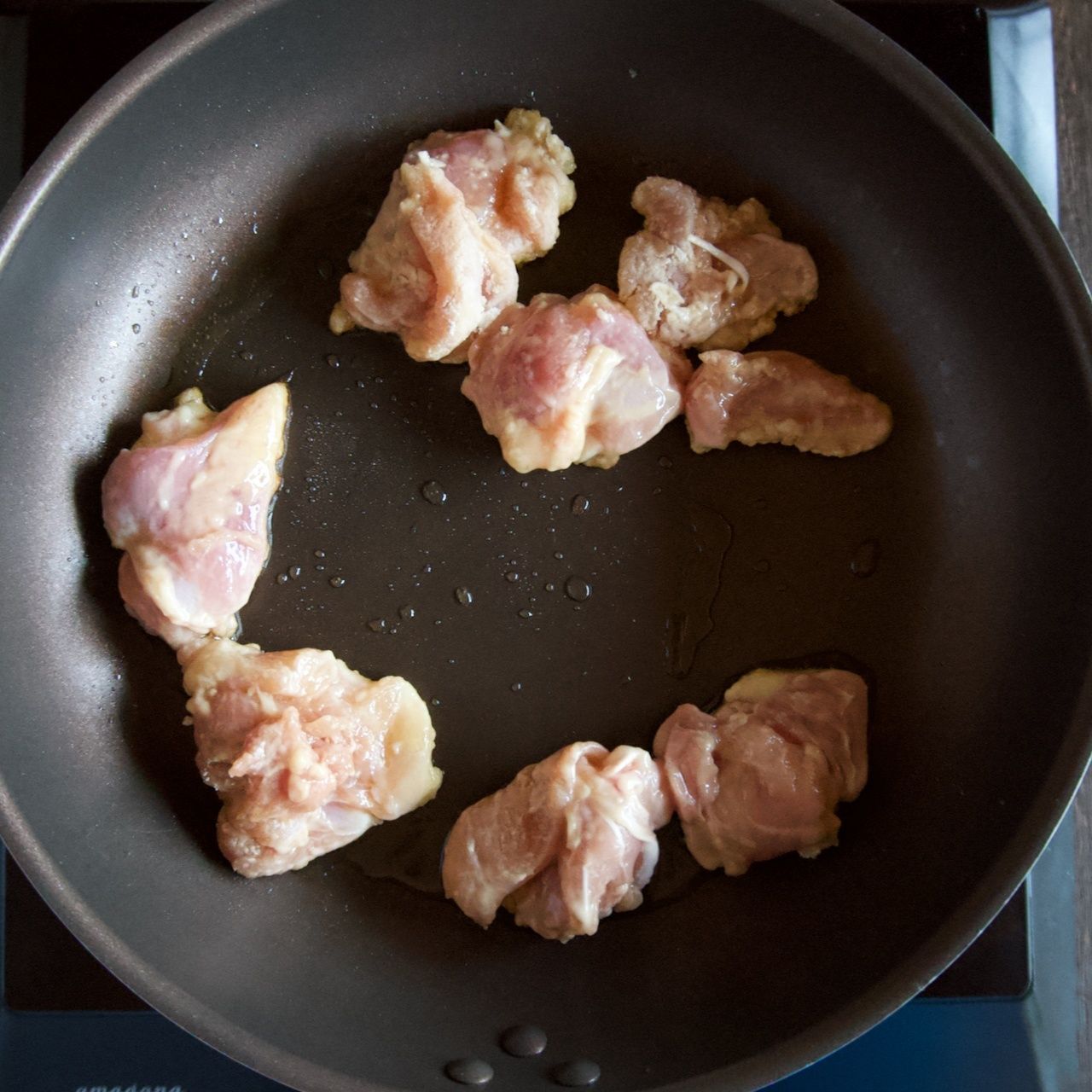 5 肉を焼きます