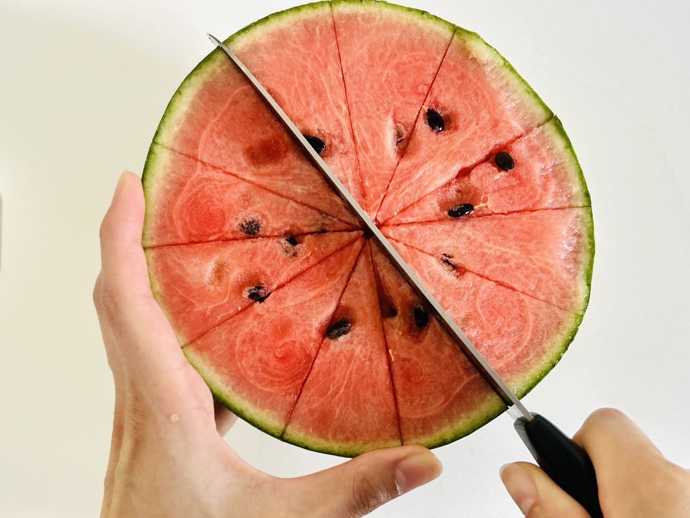 種無しめちゃ甘いスイカ2玉06