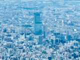 関西で1番の高層ビル「あべのハルカス」からの眺望