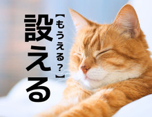 【設える】なんて読む？「もうえる」でも「せつえる」でもないですよ！一発で読めたらカッコイイ！！【漢字クイズ】