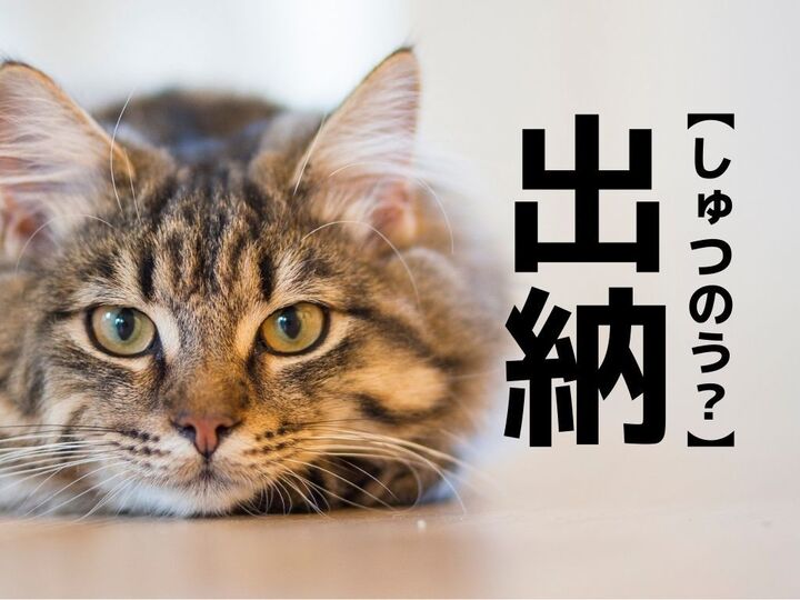 【出納】なんて読む?「しゅつのう」ではありませんよ!【読めそうで読めない漢字クイズ】