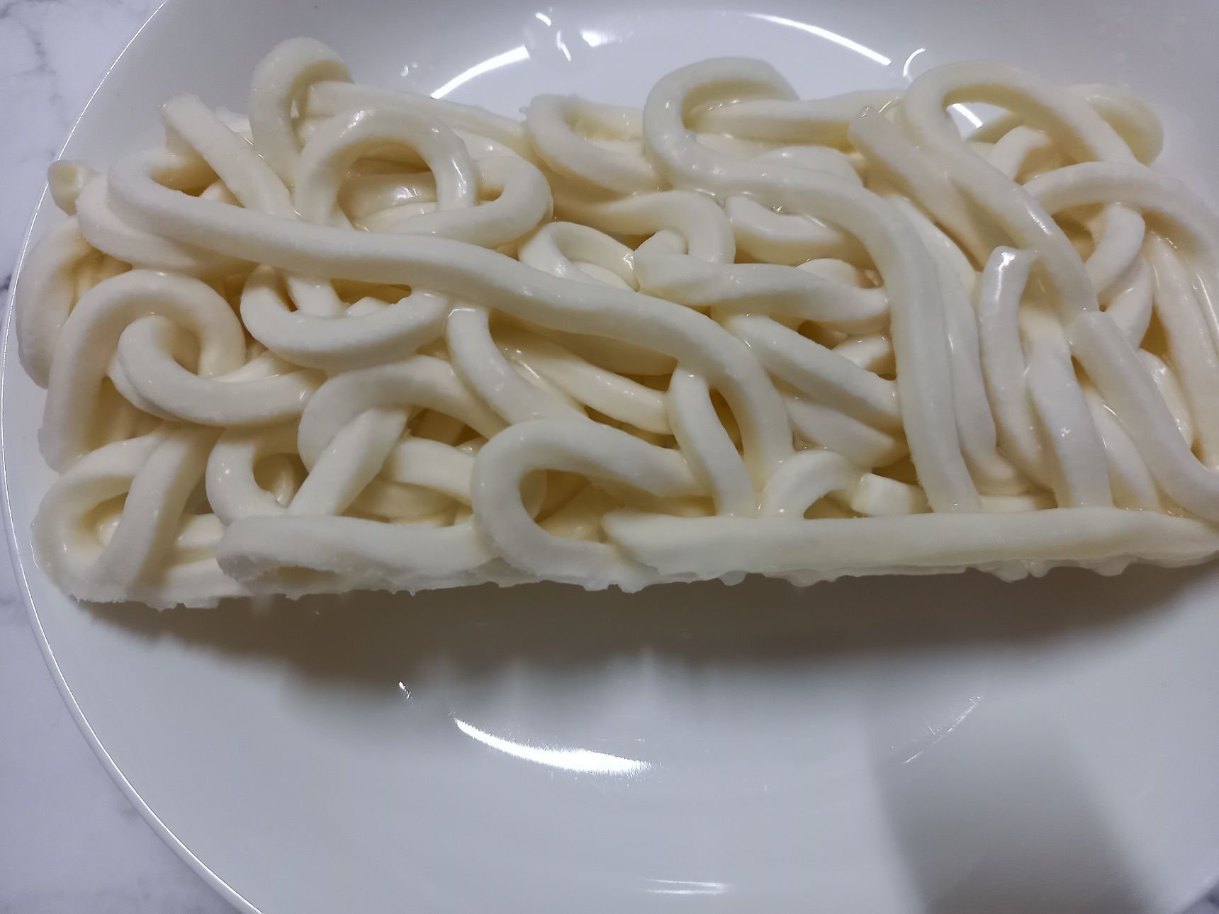 冷凍うどんをレンジで解凍！