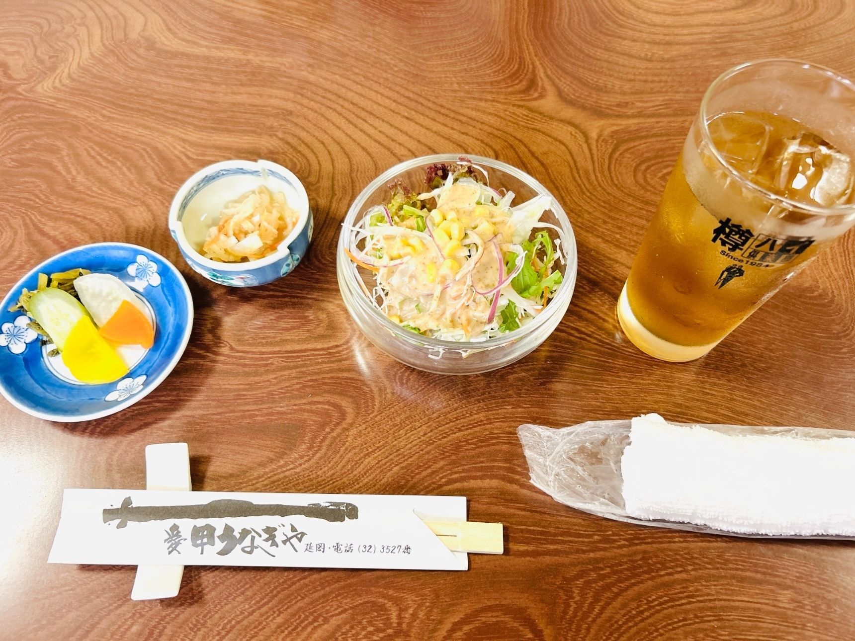 老舗うなぎ店の定食とは？