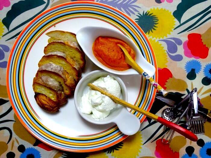 Tomate et Picanto, Bruschetta