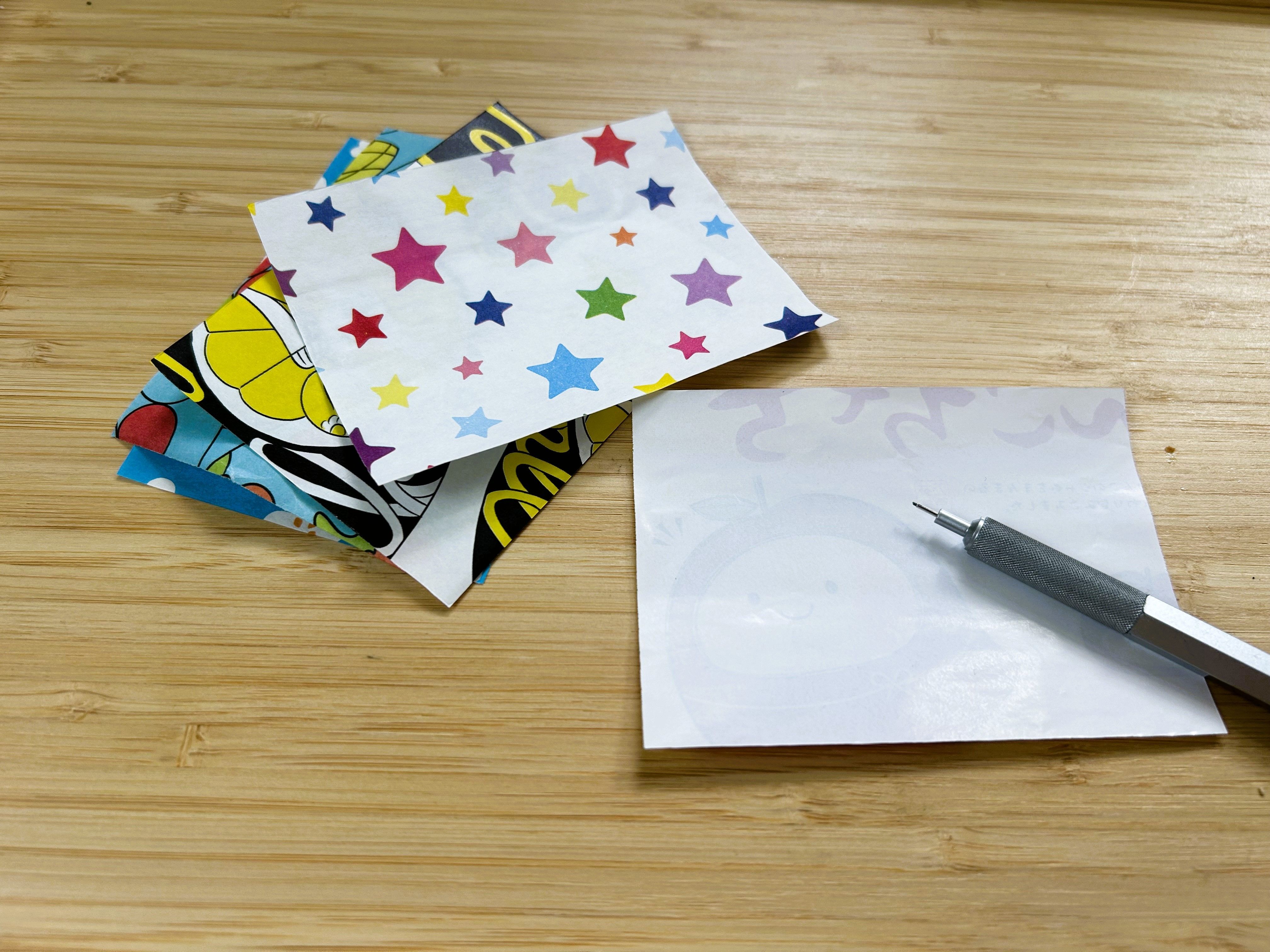 ☆219☆文房具柄〈白〉ペンケース☆ハンドメイド 文房具好きがされてや