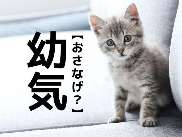 【幼気】を「おさなげ」と読んだら笑われる!?意外な読み方とは【読めないと恥ずかしい漢字クイズ】
