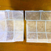 型落ちのエアコンのフィルターが破れたら