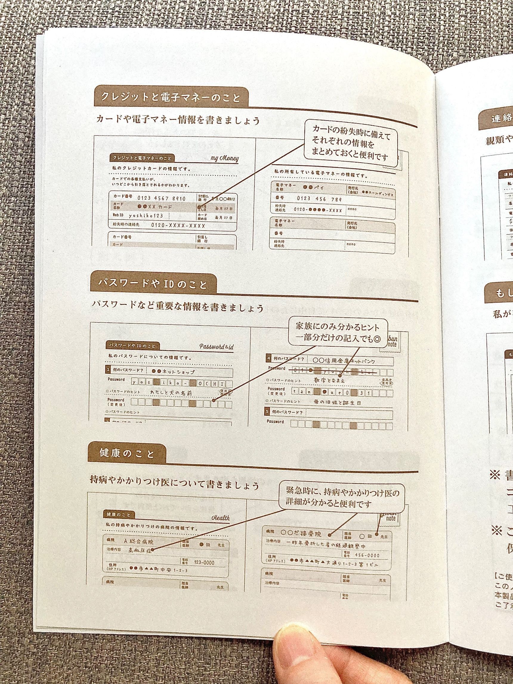 ●クレジットやパスワードについて