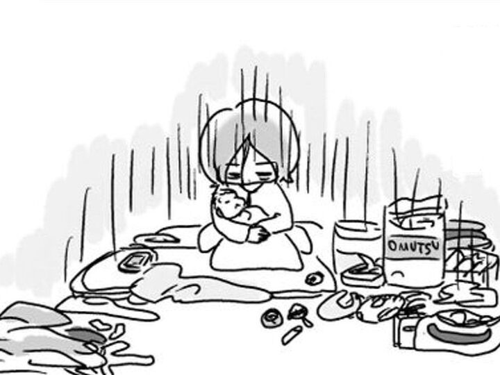 産後に生活が一変。気づけば精神状態も不安定でギリギリの状態に…【片づけマンガ#7】