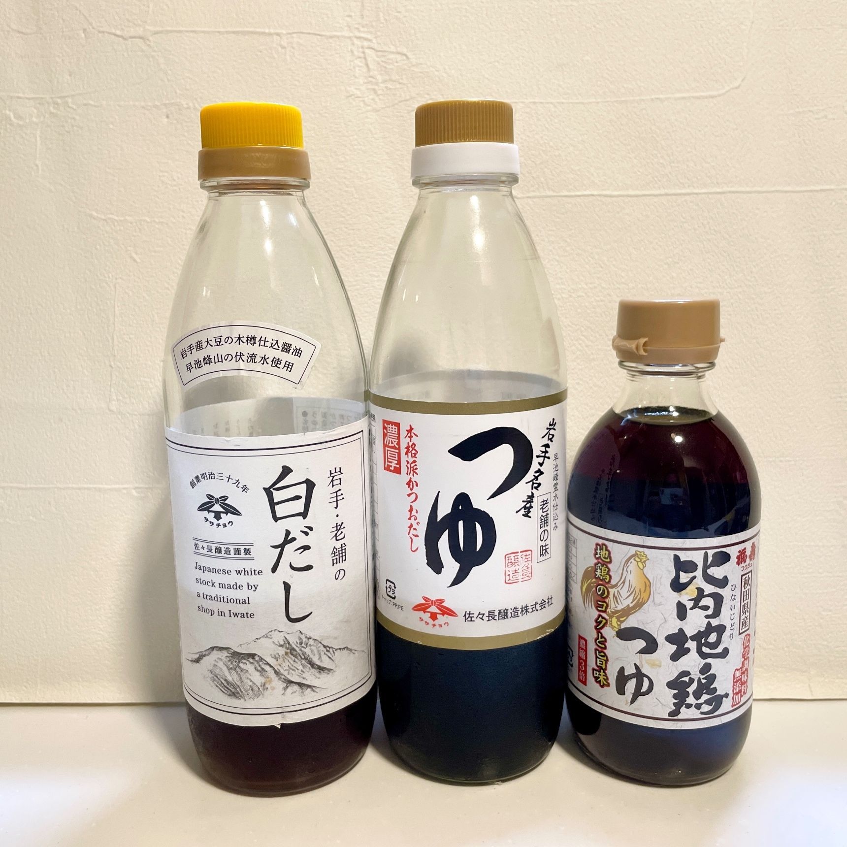 めんつゆは全て冷蔵庫に！カビが生えても気付きにくい