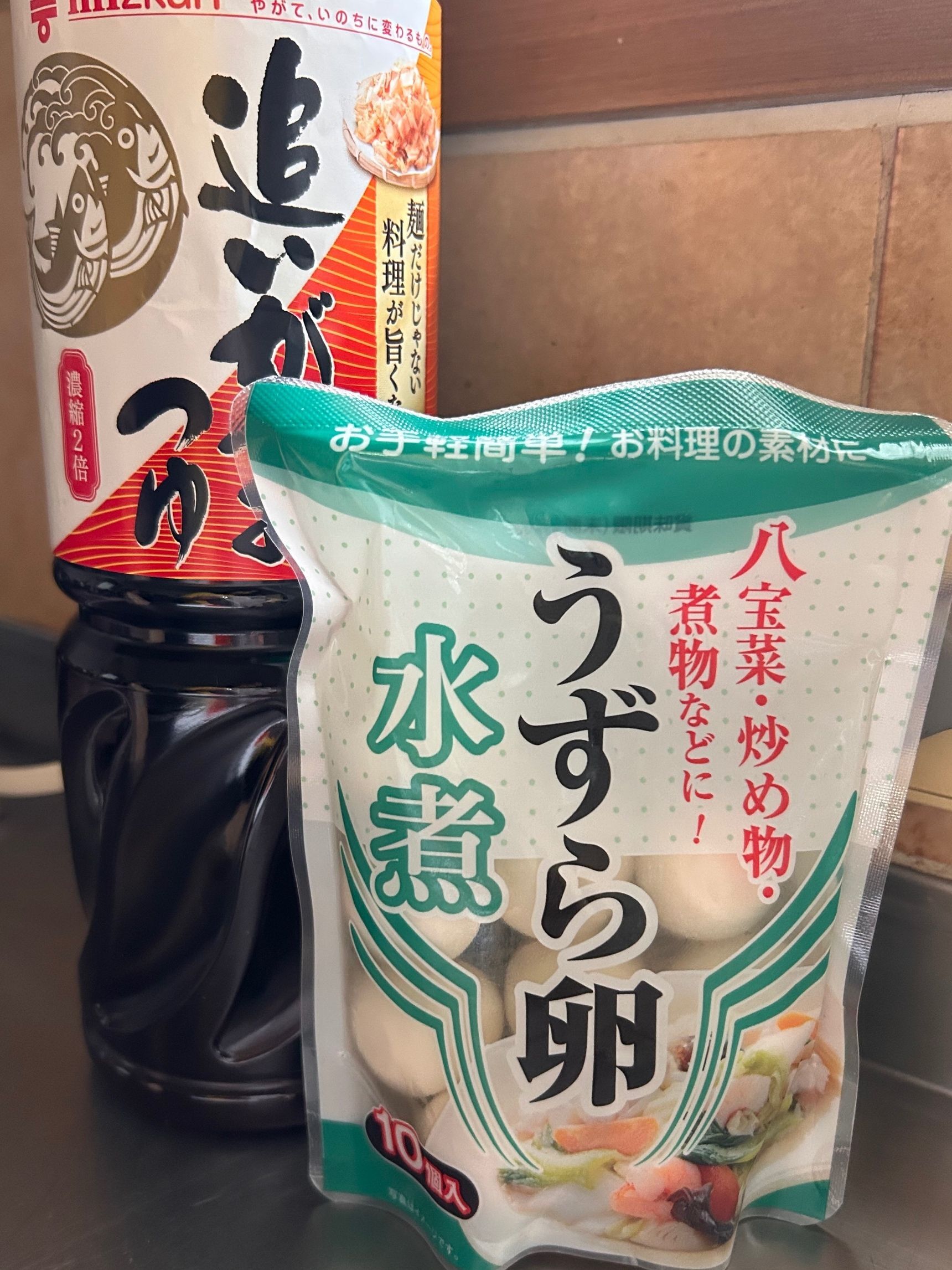 業スーのうずらの水煮と麺つゆで作りおき一品