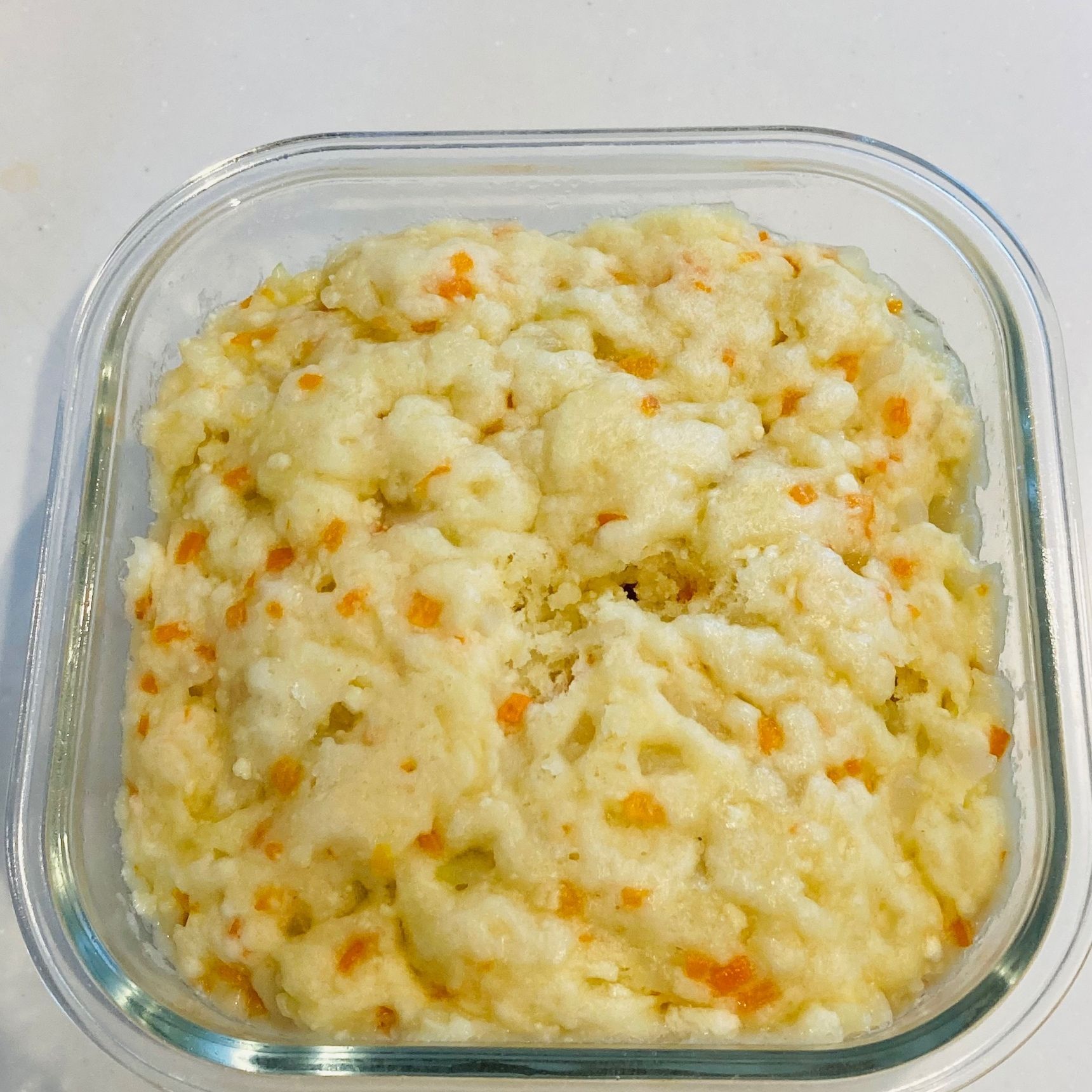 ⑤蒸しパンの完成です