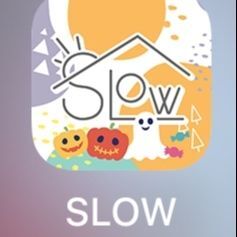 無料アプリ　SLOW を使ってガーランドとポストカードをプリント