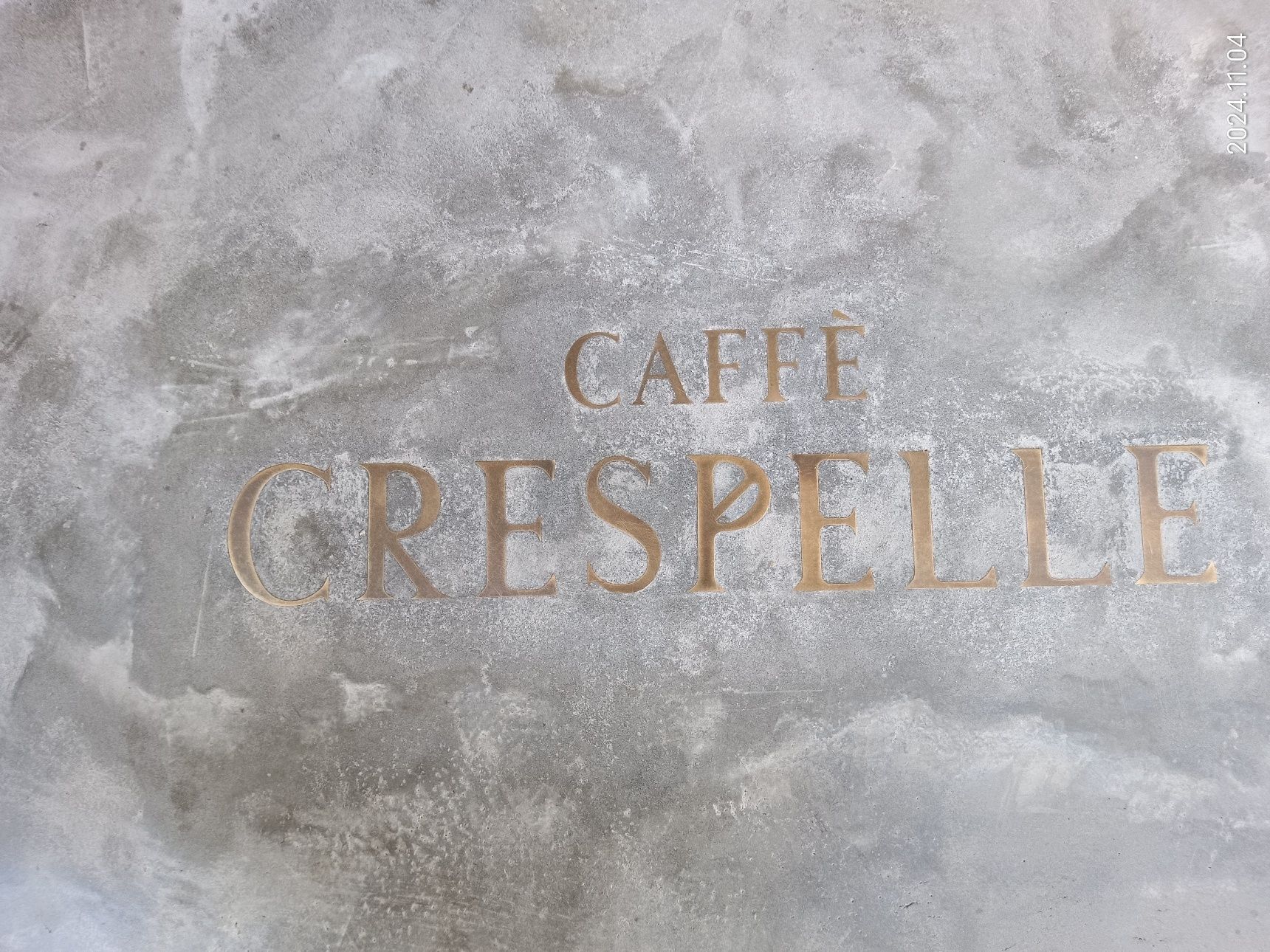 【今日のespresso break】CAFFÈ CRESPELLE（カフェ クレスペッレ）