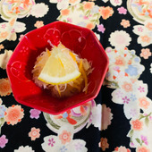辛味の強い大根に当たった時！レモンでフルーティな紅白なますに味変