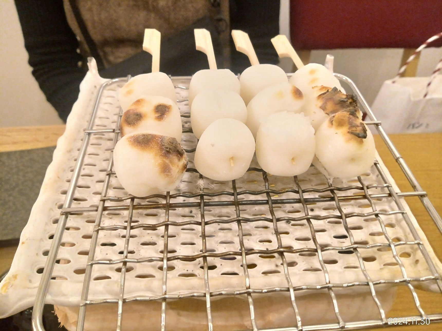 みたらし団子風の焼き団子