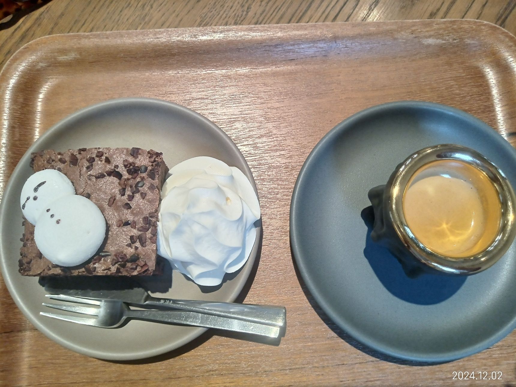 ブラウニーとespresso