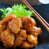 子どもと一緒に食べられる♪ヤンニョムチキン