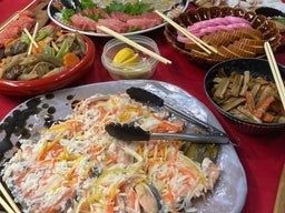 周りに付いたお米ごと食べるので飯鮨です♪