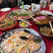 年越しには＜鮭の飯寿司＞を漬けてお祝いします♪