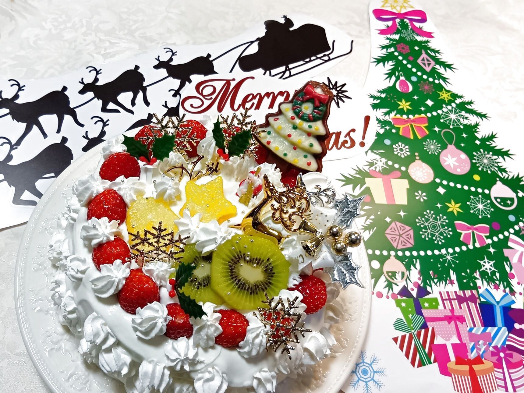 苺高騰！節約＆気軽にデコろう！クリスマスケーキの飾り付けアイデア～！