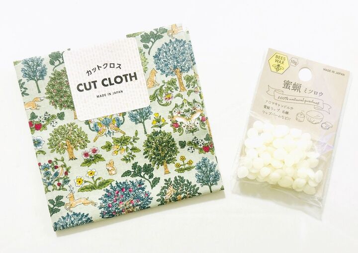『お気に入りのハギレ』が100均で万能グッズに変身!蜜蝋ラップを実際に作ってみた結果