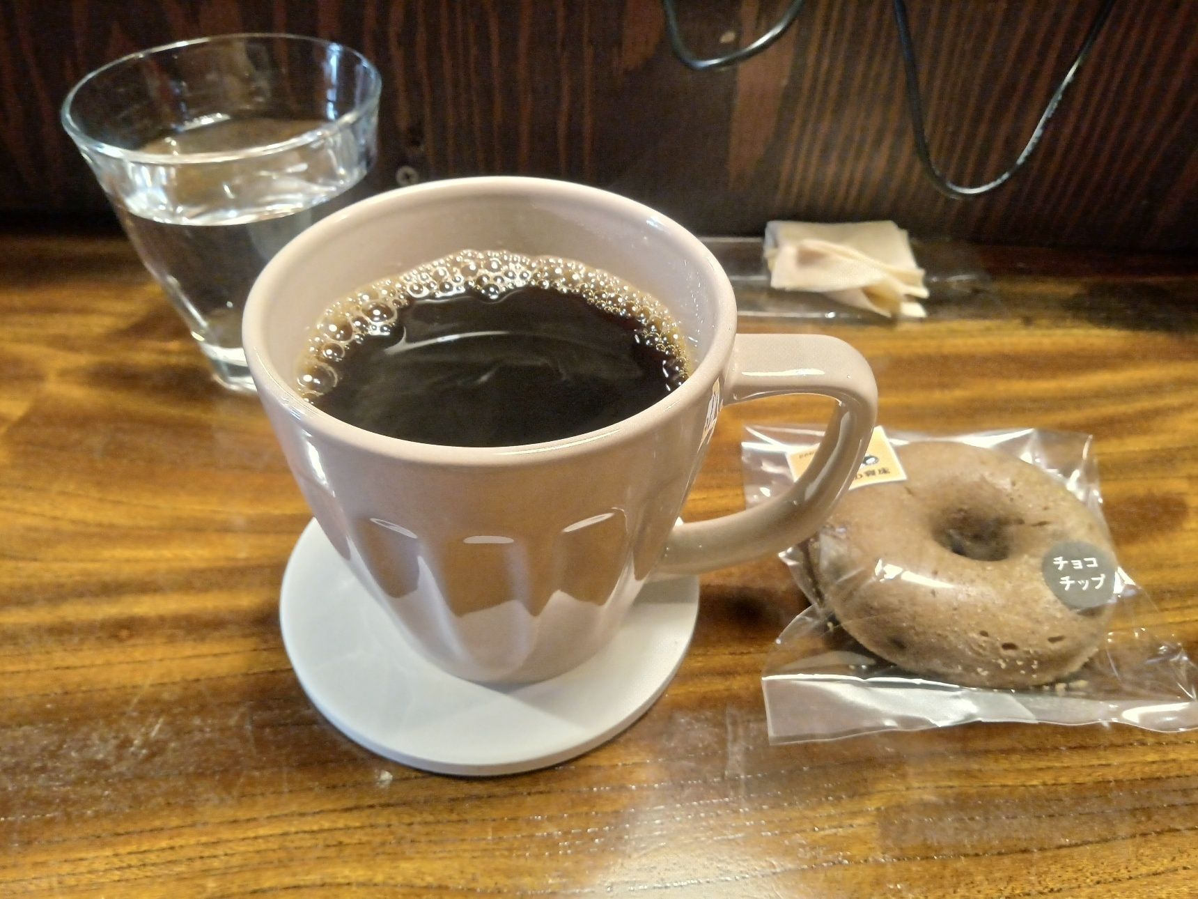 コーヒー＆ヘルシードーナッツ