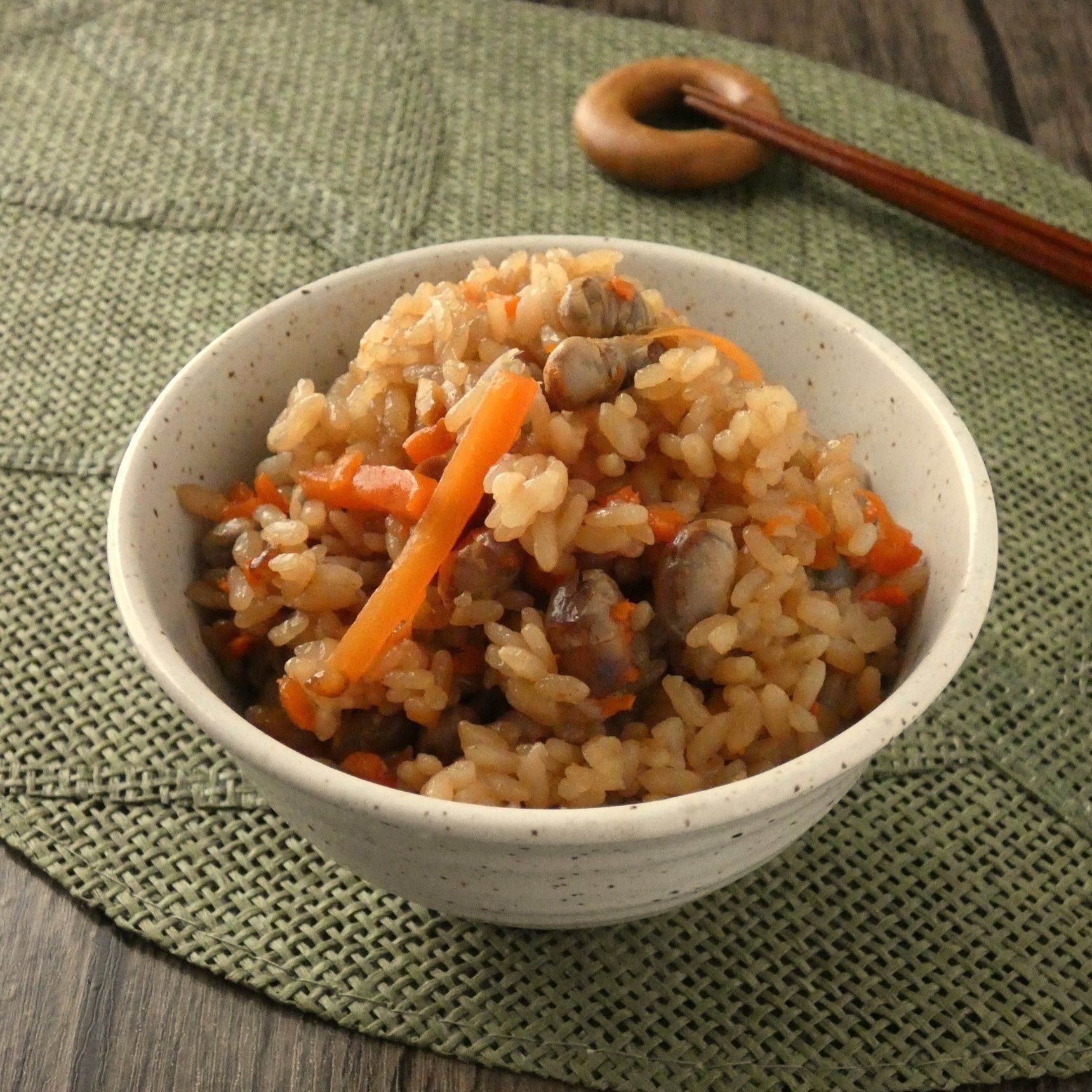 節分の福豆リメイク！「福豆の炊き込みごはん」