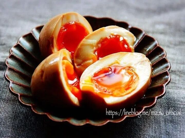 煮卵1つでご飯1膳ペロリと食べられる!やみつき「煮卵」の作り方。とろ~り食感がたまらない♡