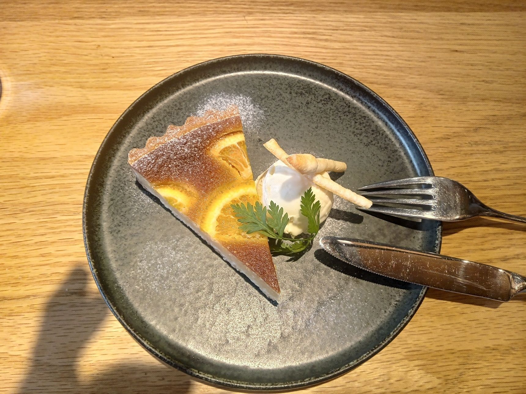 【今日のespresso break】coq1f　〜tarte à l'orange