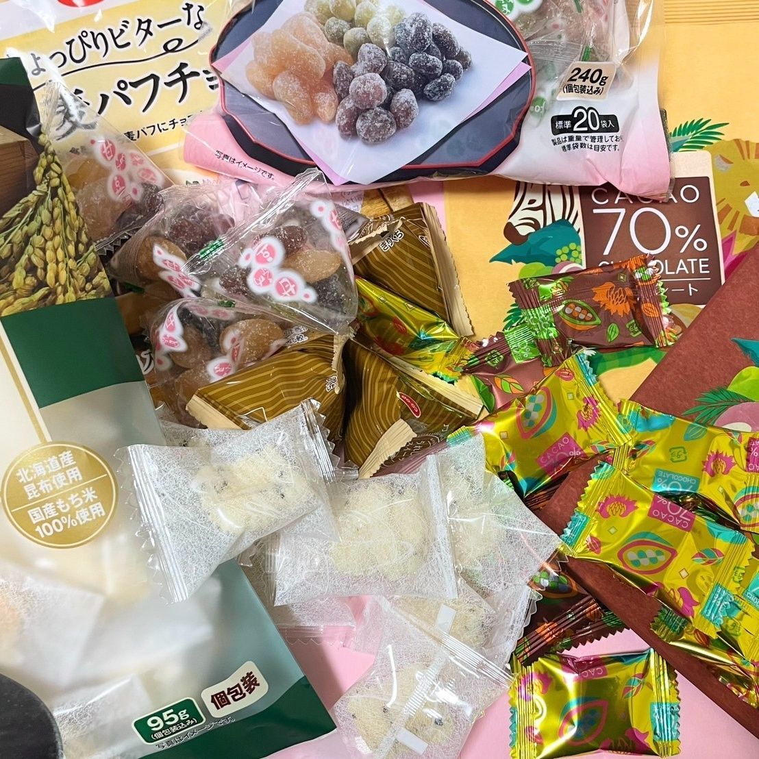 お菓子ブーケの作り方