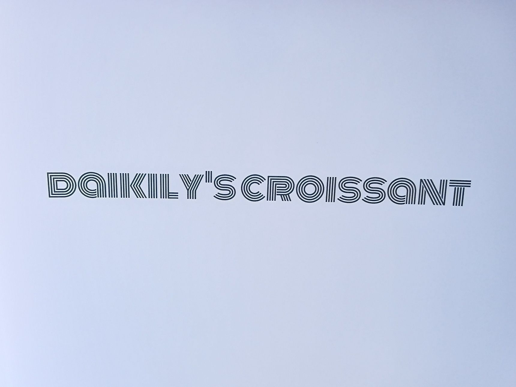 daikily’s croissant　　