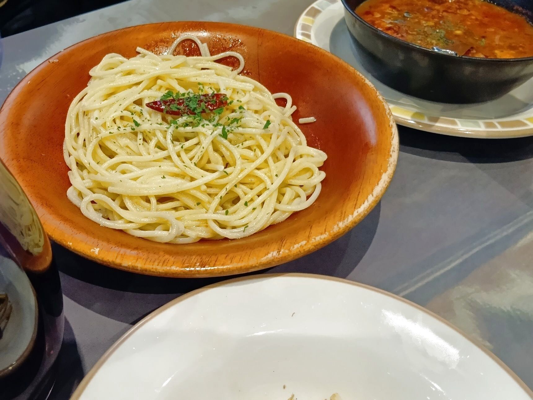 他にも、パスタを余らせたら、こうして食べてもいいかも…