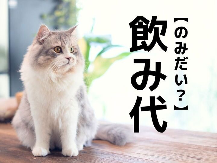 【飲み代】は「のみだい」とは読まない!?本来の読み方知ってる?【読めそうで読めない漢字クイズ】