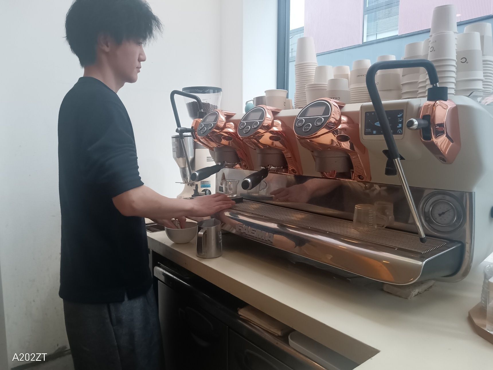 espressoマシン